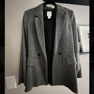 Herringbone H&M Blazer